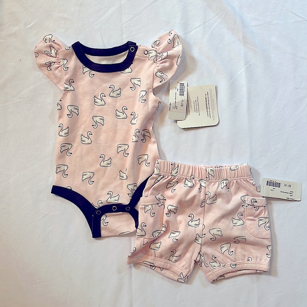 NWT silkberry baby set